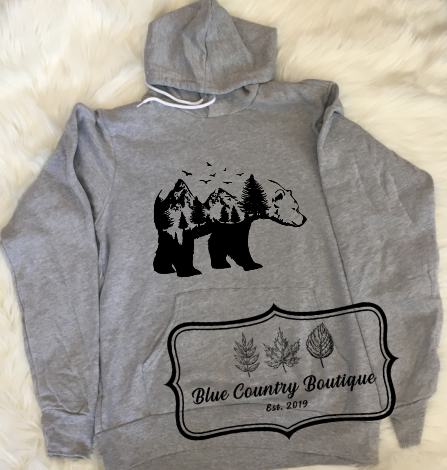 Bear Mountain Scene Hoodie