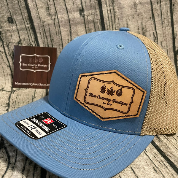 Blue Country Boutique Leather Patch