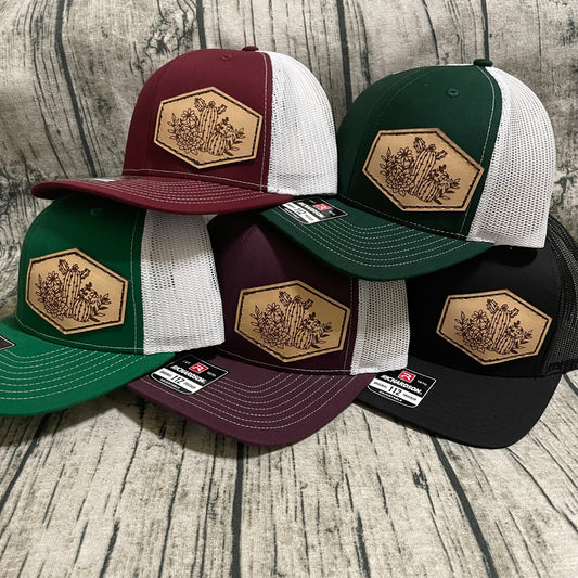 Cactus Leather Patch
