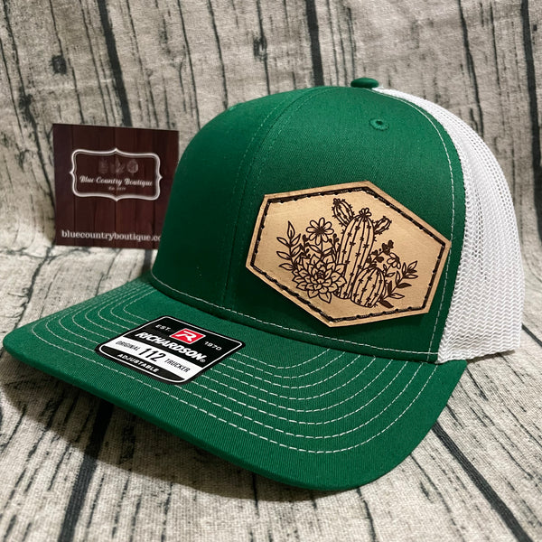 Cactus Leather Patch