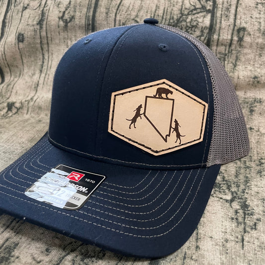 Hound Hunting Nevada Leather Patch