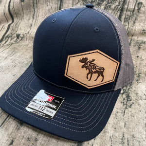 Moose Leather Patch