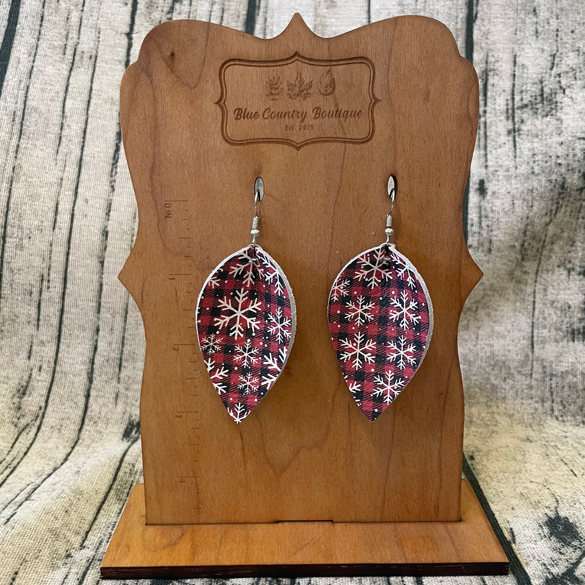 Snowflake Petal Earrings