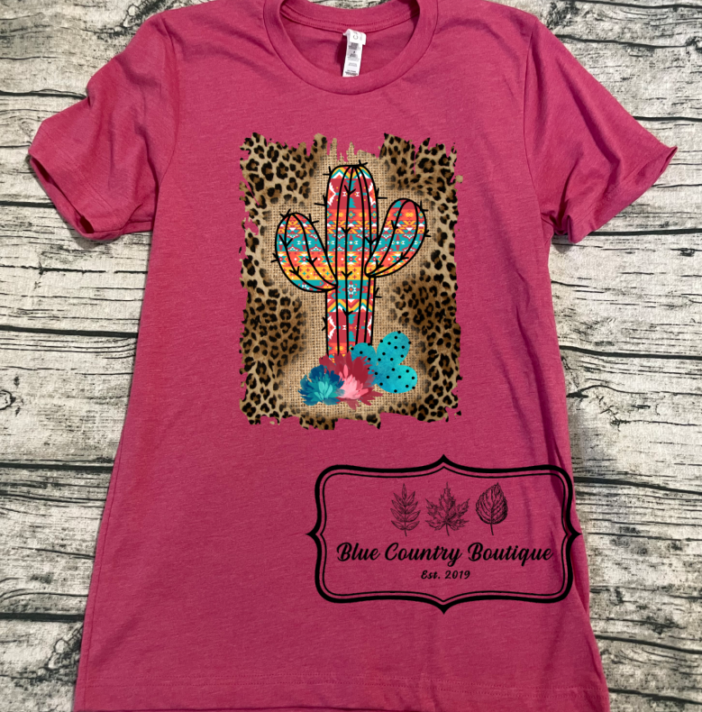 Leopard Aztec Cactus X-Large