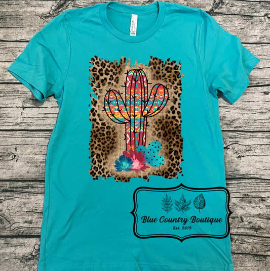 Leopard Aztec Cactus