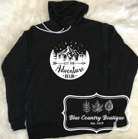 Let The Adventures Begin Hoodie