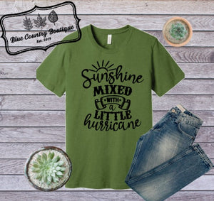Sunshine Mixed WIth A Little Hurricane-Blue Country Boutique