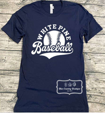 White Pine Baseball T-shirt