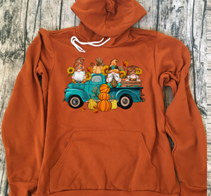 Gnome Truck Fall Hoodie
