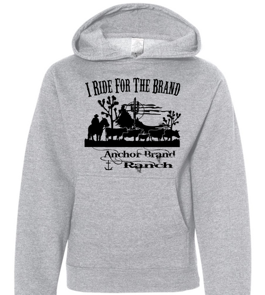 Anchor Brand Ranch I Ride For The Brand Hoodie