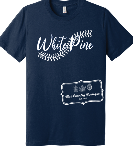 White Pine Baseball/Softball shirt